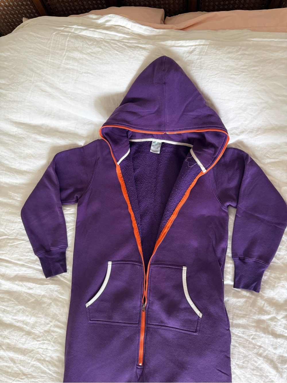 Vintage Jati Fleece Jumpsuit Men’s XS / Women’s M Purple